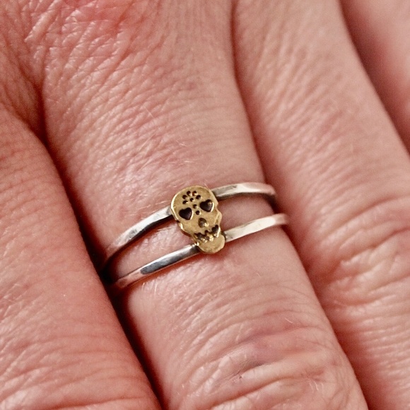Sugar skull, stacking ring - Picture 9 of 12